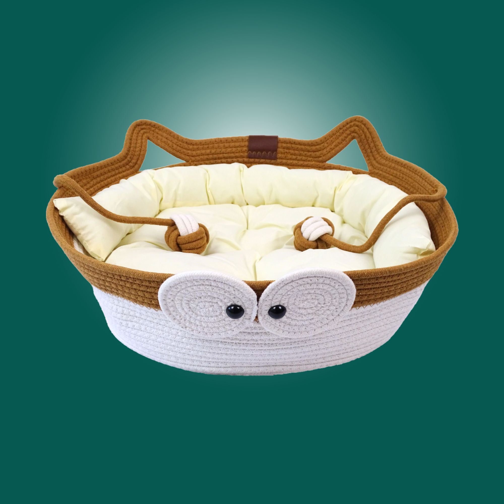 Katzenbett mit Kissen