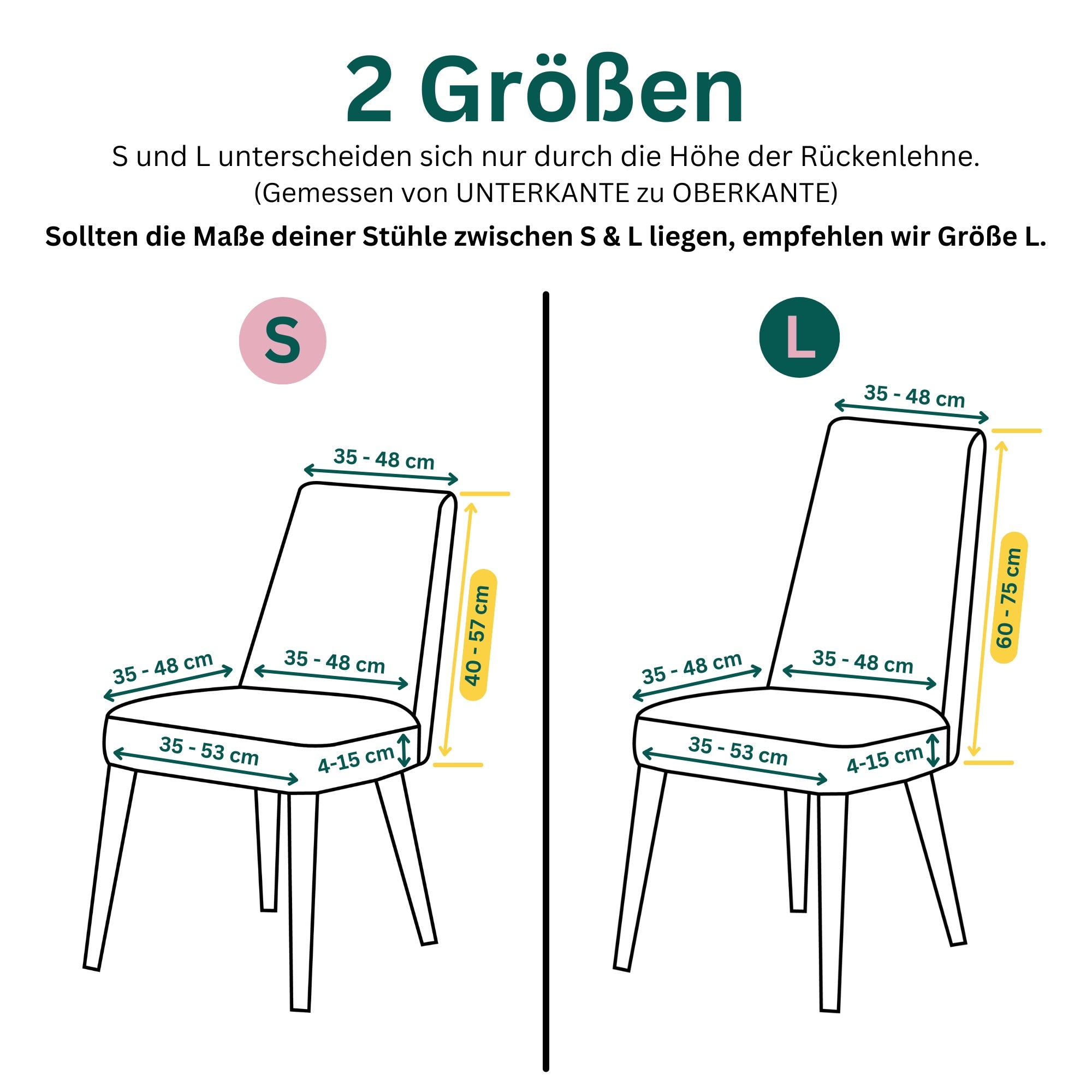 Premium Stuhlhusse mit integrierter Sisal Kratzmatte