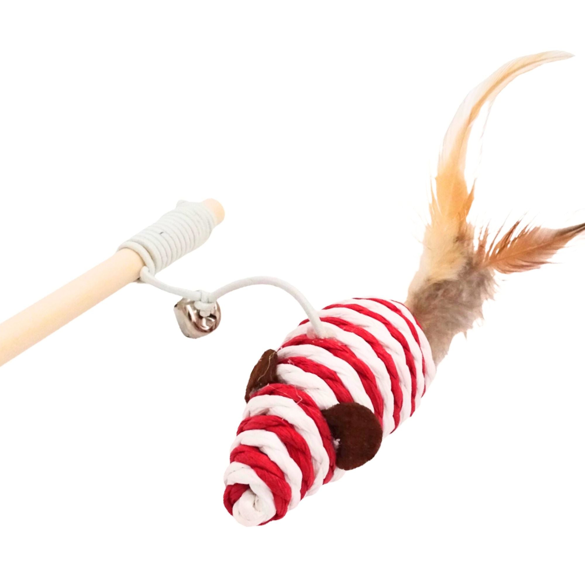 Katzenangel Sisal-Maus