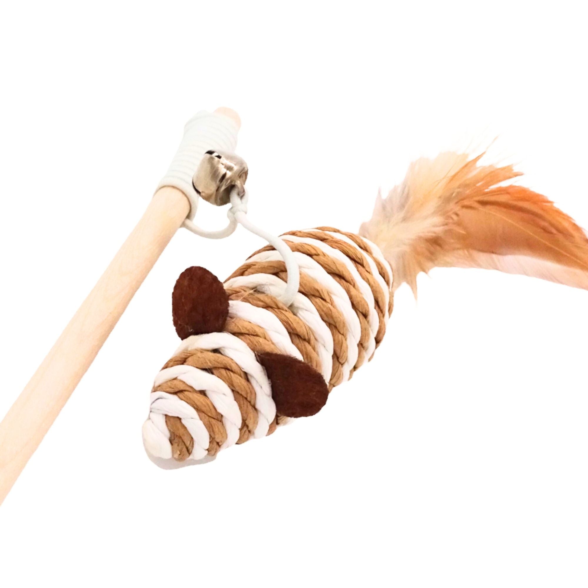 Katzenangel Sisal-Maus