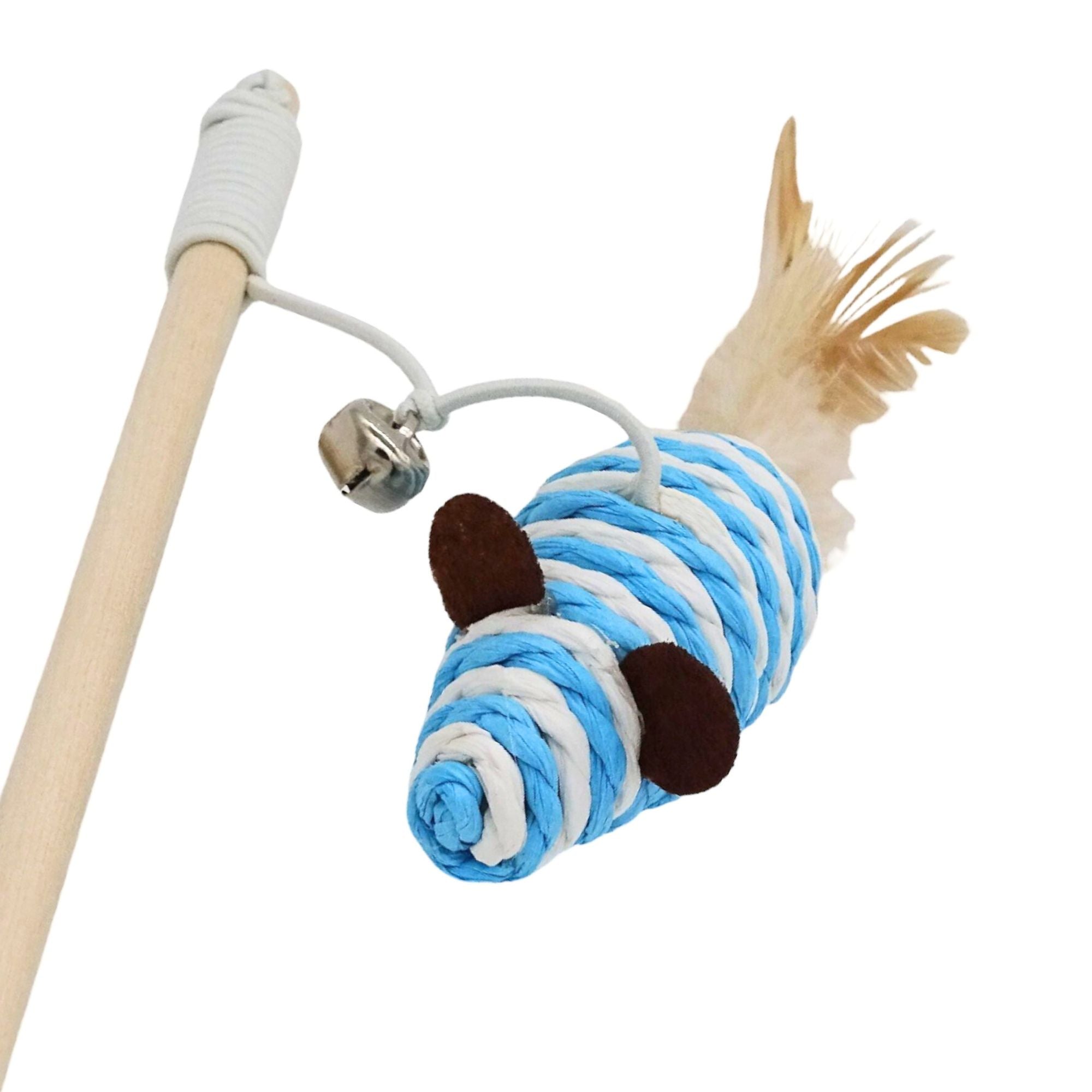 Katzenangel Sisal-Maus