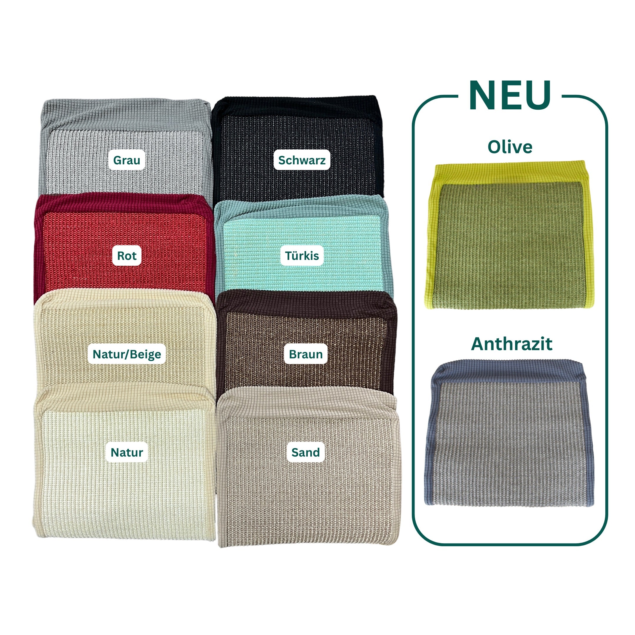 Premium Stuhlhusse mit integrierter Sisal Kratzmatte