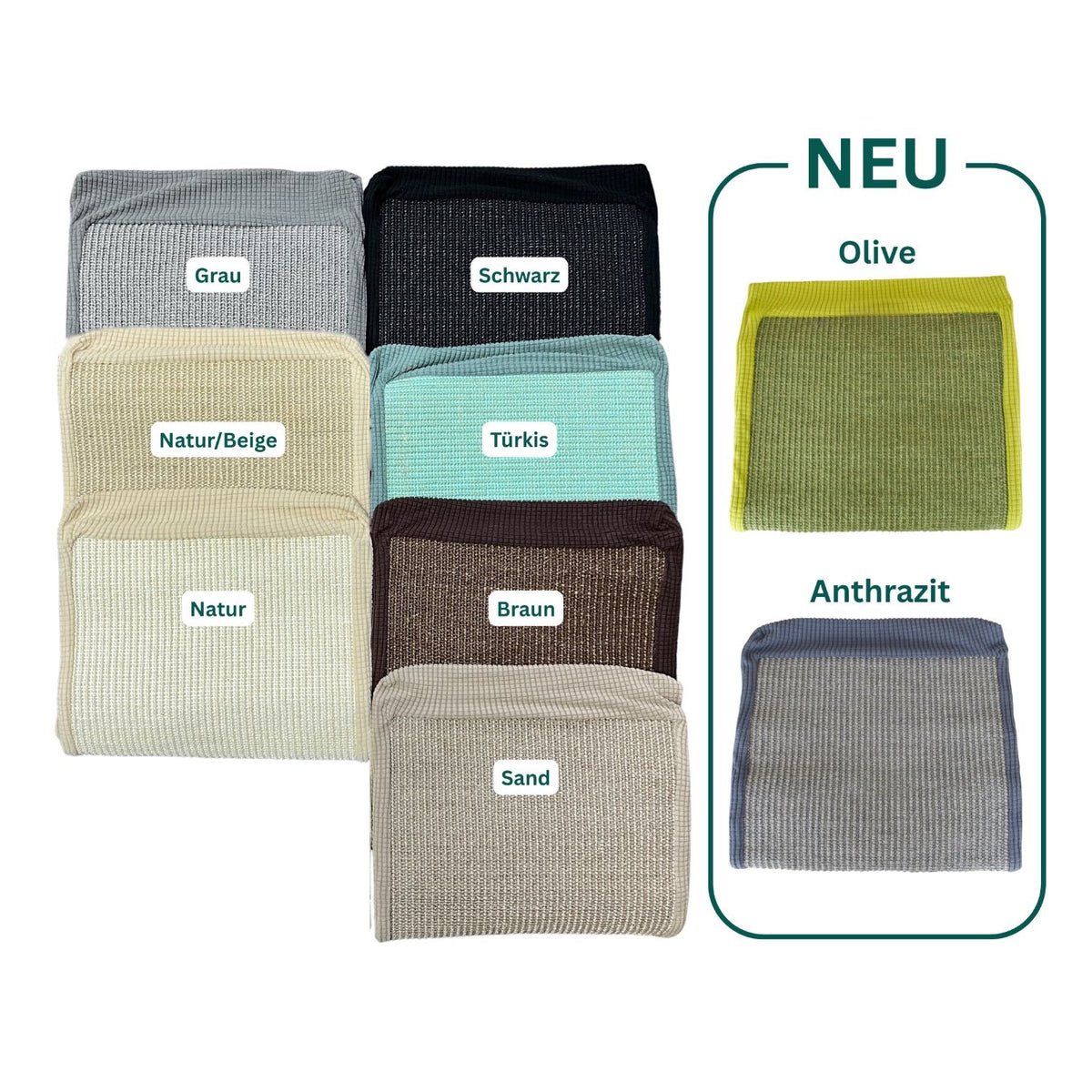 Premium Stuhlhusse mit integrierter Sisal Kratzmatte