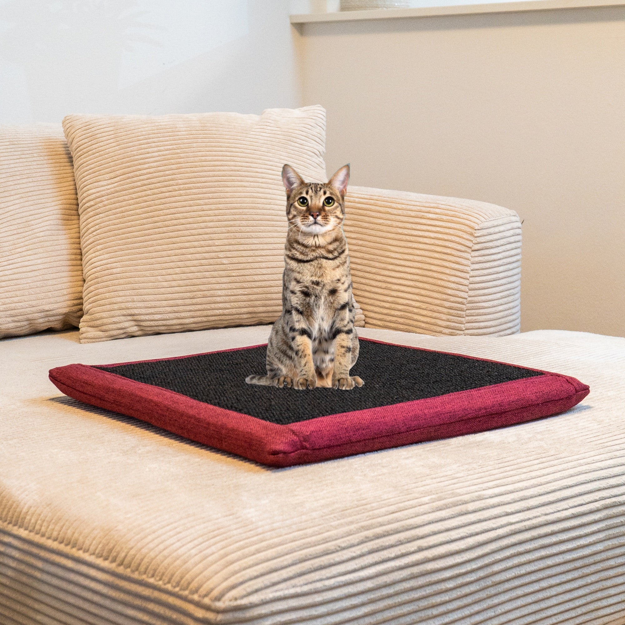 ThermoKissen mit Sisal